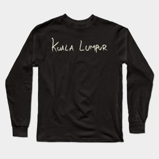 Kuala Lumpur Long Sleeve T-Shirt